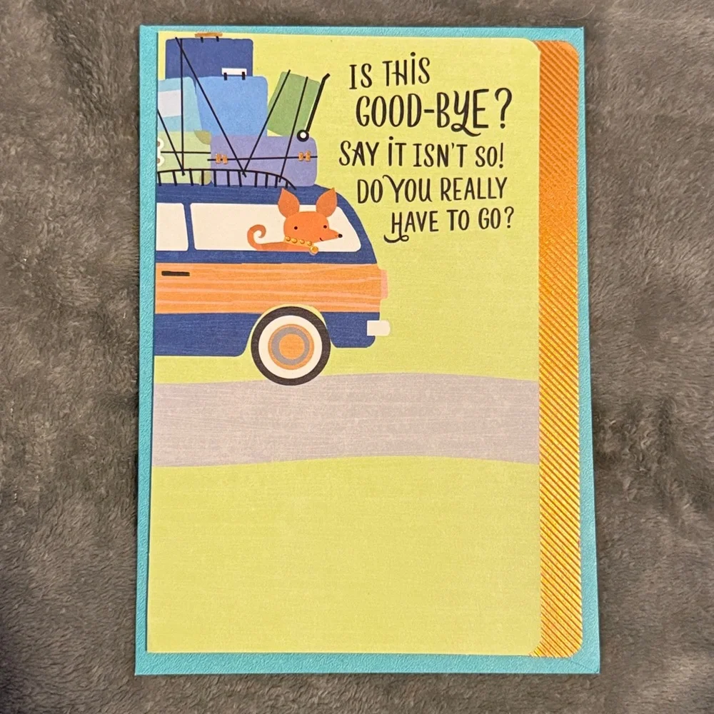 🌻 Bundle of 2 Hallmark Farewell Cards